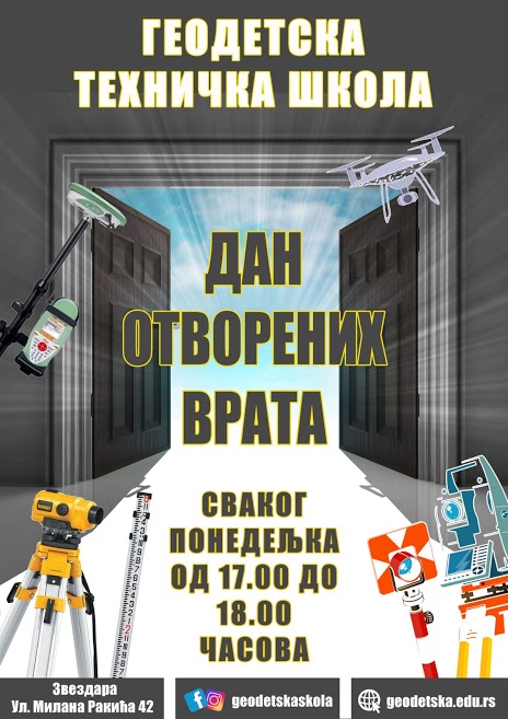 plakat geodetska skola